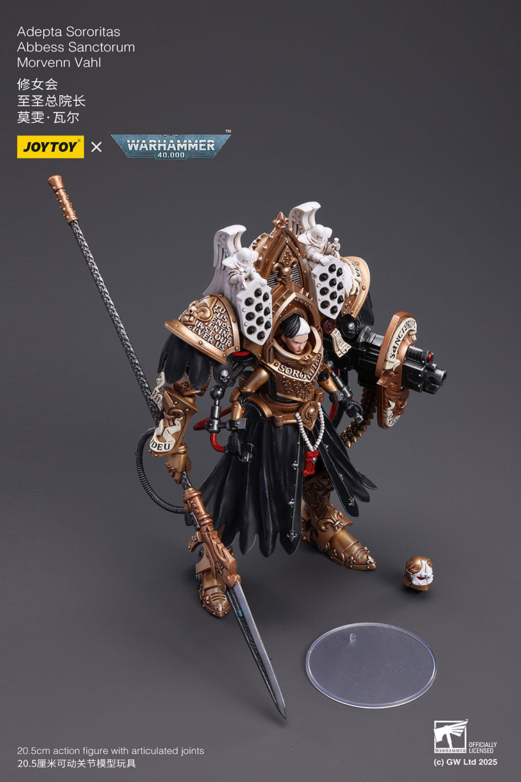 Joytoy 1/18 Warhammer 40K Adepta Sororitas Abbess Sanctorum Morvenn Vahl