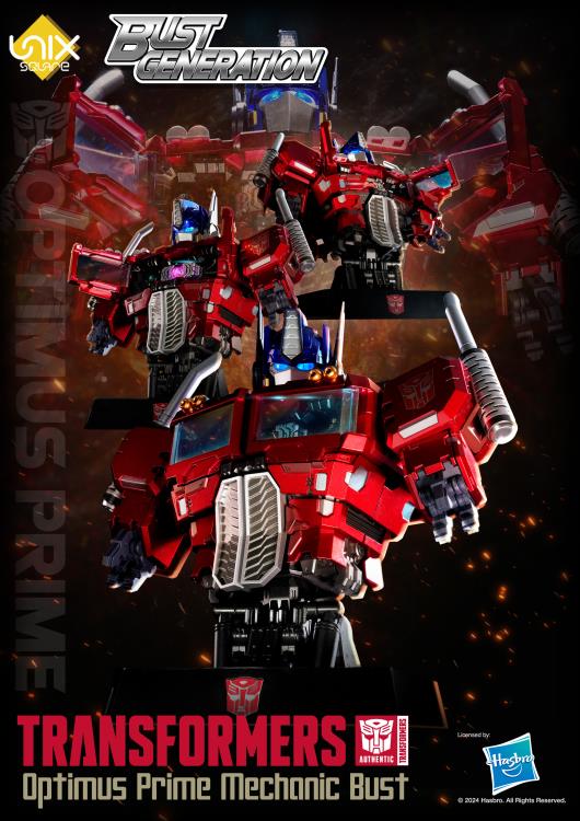 Hasbro Bust Generation Transformers - Optimus Prime Mechanic Bust