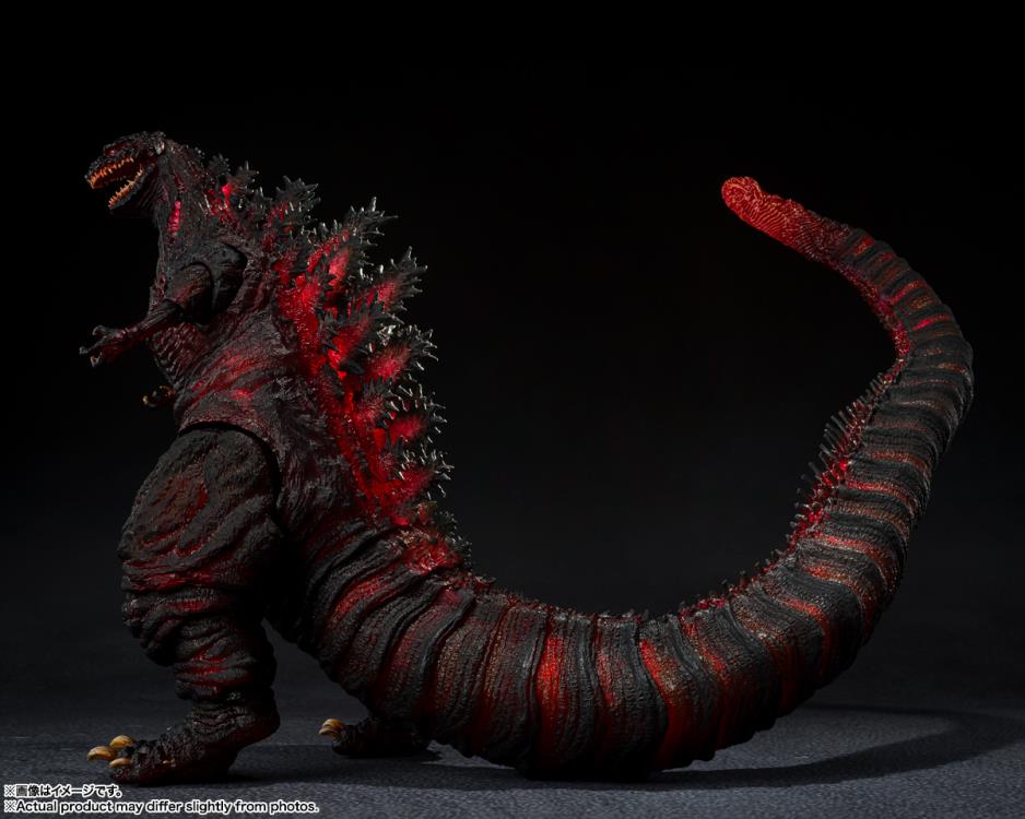 SH Monsterarts Shin Godzilla 2016 - Godzilla (The Fourth Night Combat Version)