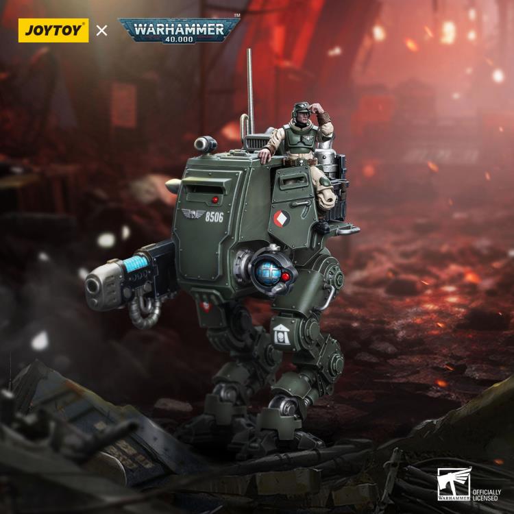 Joytoy 1/18 Warhammer 40k Astra Militarum Cadian Armoured Sentinel