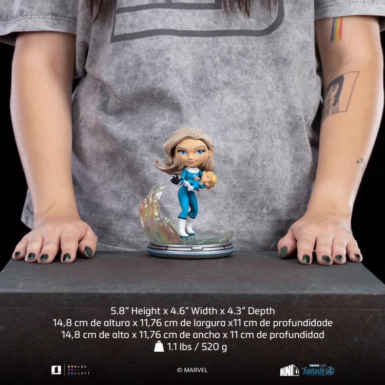 Iron Studios Mini Co The Fantastic Four First Steps - Invisible Woman