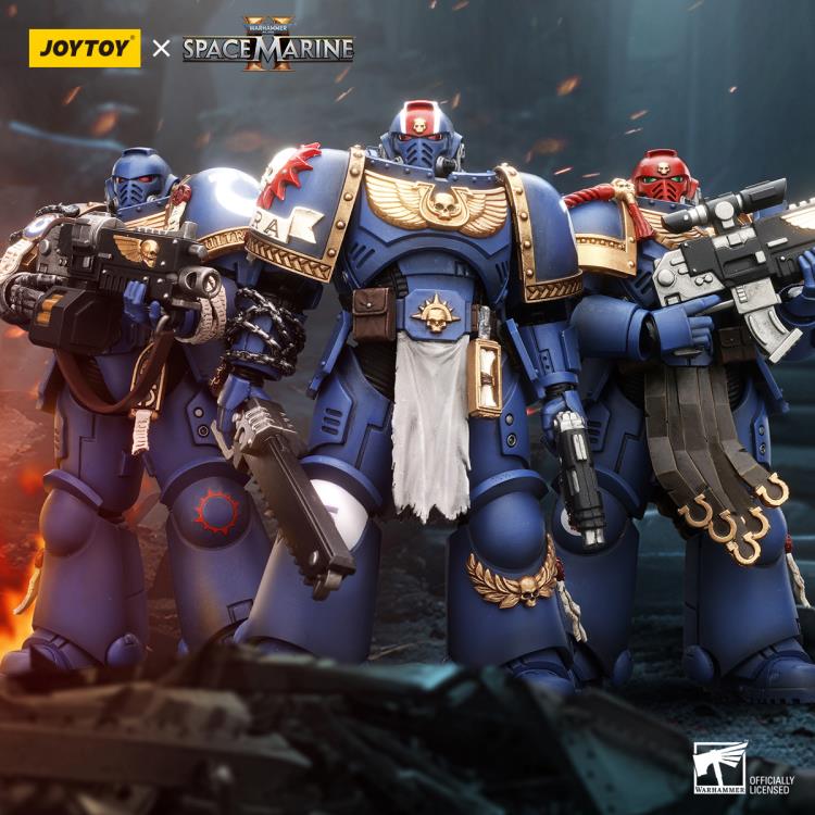 Joytoy 1/18 Warhammer 40K Space Marine 2 Ultramarines - Brother Chairon