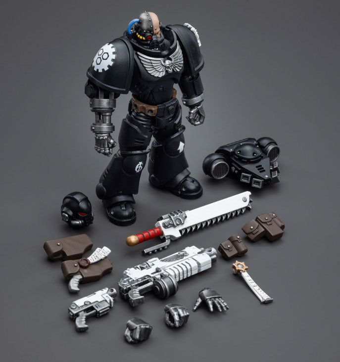 Joytoy 1/18 Warhammer 40K Iron Hands Intercessors Brother Gravak