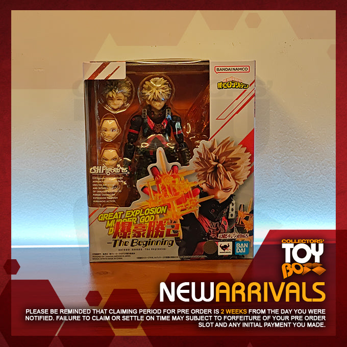 SH Figuarts My Hero Academia - Katsuki Bakugo (The Beginning)
