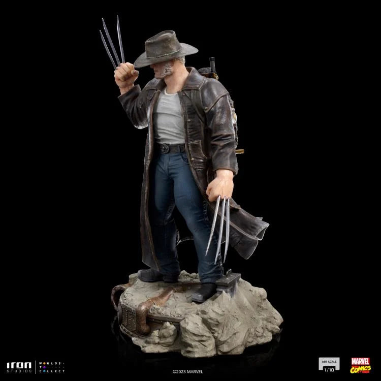 Iron Studios Art Scale 1/10 Marvel Comics - Old Man Logan (Black and White) (Wolverine 50th Anniversary)
