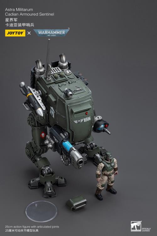 Joytoy 1/18 Warhammer 40k Astra Militarum Cadian Armoured Sentinel