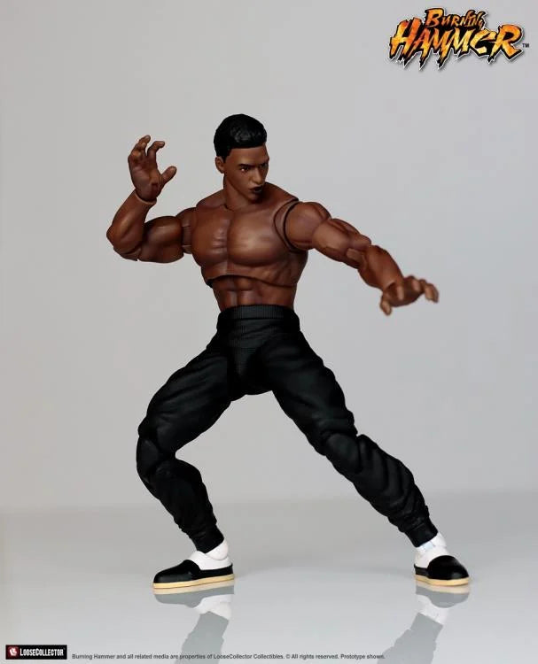 Loose Collector 1/12 Burning Hammer Master Montez Lee