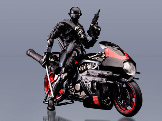 [BUNDLE] Flame Toys Furai Model Kit GI Joe Snake Eyes + Speed Cycle
