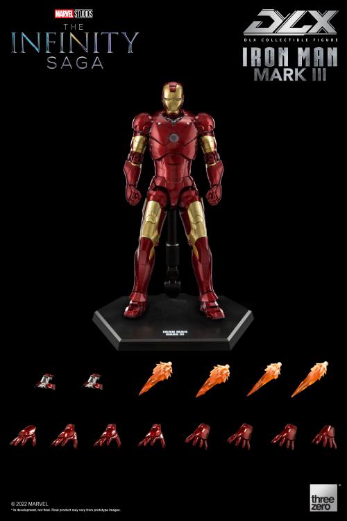 Threezero DLX Marvel The Infinity Saga Iron Man Mark 3