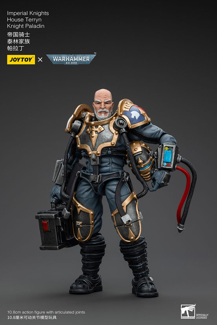 Joytoy 1/18 Warhammer 40k Imperial Knights House Terryn Knight Paladin