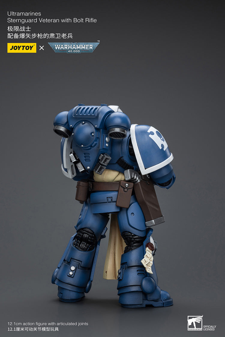 Joytoy 1/18 Warhammer 40k Ultramarines Sternguard Veteran with Bolt Rifle