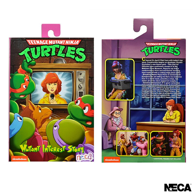 Neca Ultimate Teenage Mutant Ninja Turtles Mutant Interest Storm April O'Neil