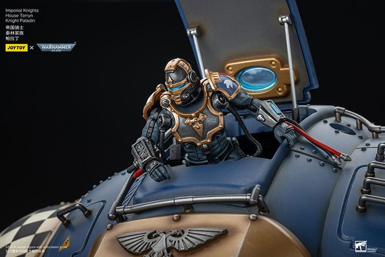 Joytoy 1/18 Warhammer 40k Imperial Knights House Terryn Knight Paladin