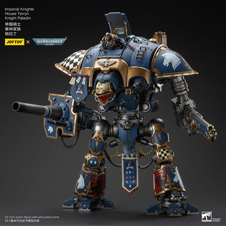 Joytoy 1/18 Warhammer 40k Imperial Knights House Terryn Knight Paladin