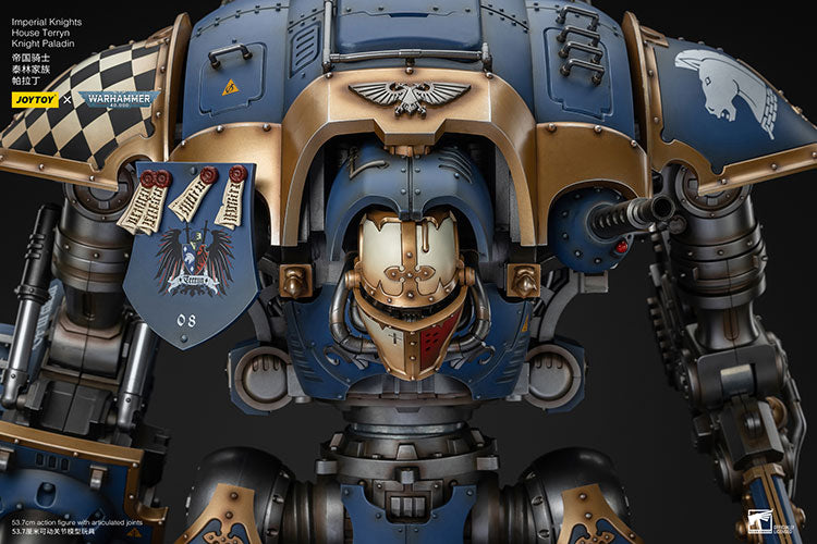 Joytoy 1/18 Warhammer 40k Imperial Knights House Terryn Knight Paladin
