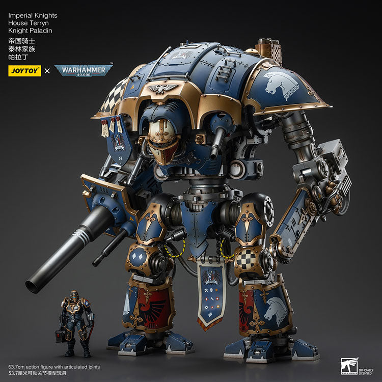 Joytoy 1/18 Warhammer 40k Imperial Knights House Terryn Knight Paladin