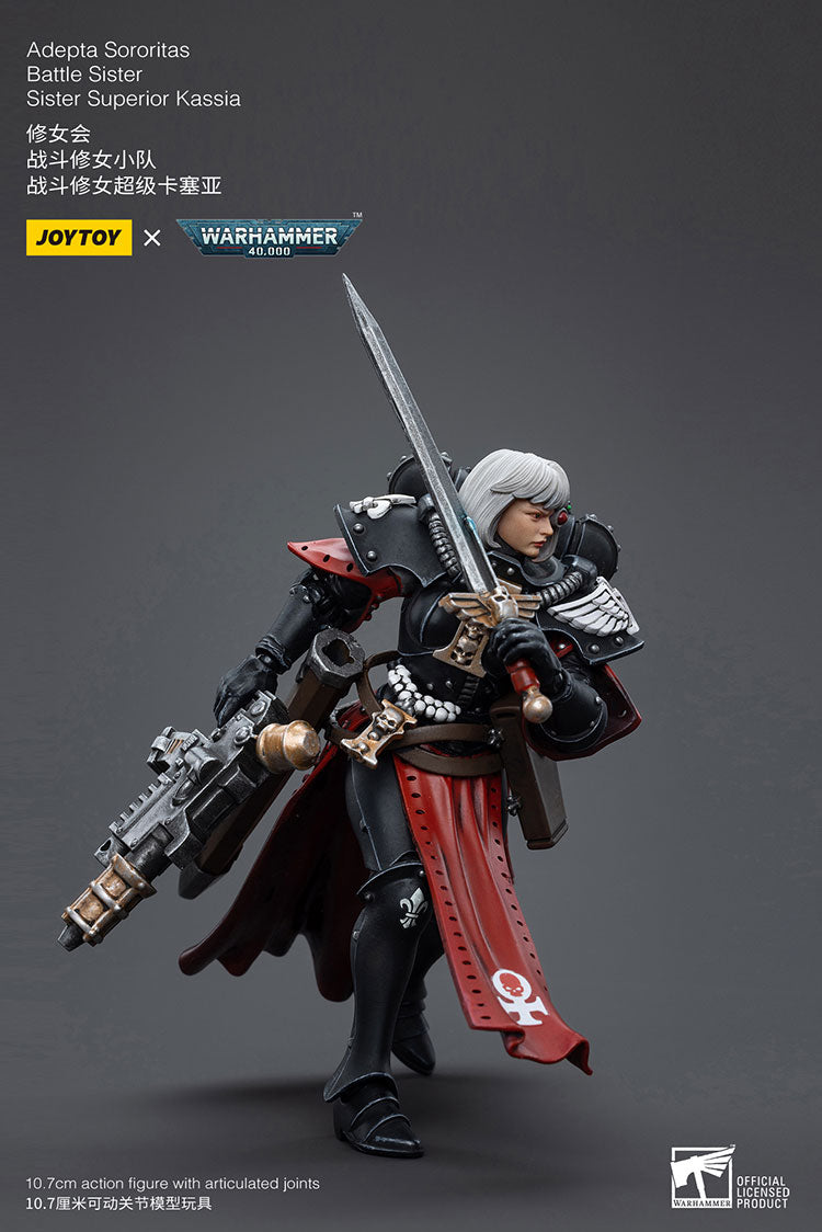 Joytoy 1/18 Warhammer 40K Adepta Sororitas Battle Sister Sister Superior Kassia
