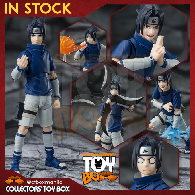 SH Figuarts Naruto - Sasuke Uchiha (Ninja Prodigy of the Uchiha Clan Bloodline)