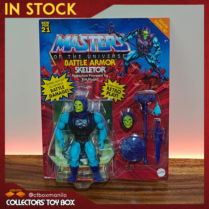 Mattel Masters of the Universe Battle Armor Skeletor
