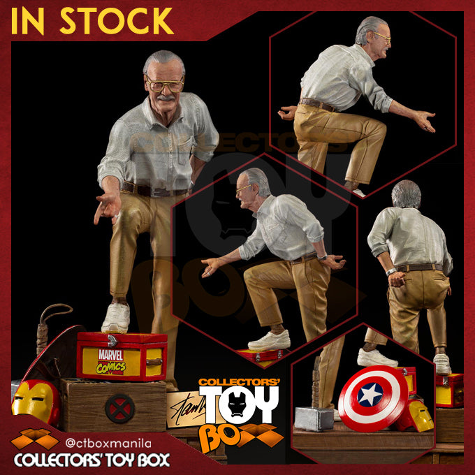 Iron Studios Art Scale 1/10 Marvel Stan Lee Deluxe