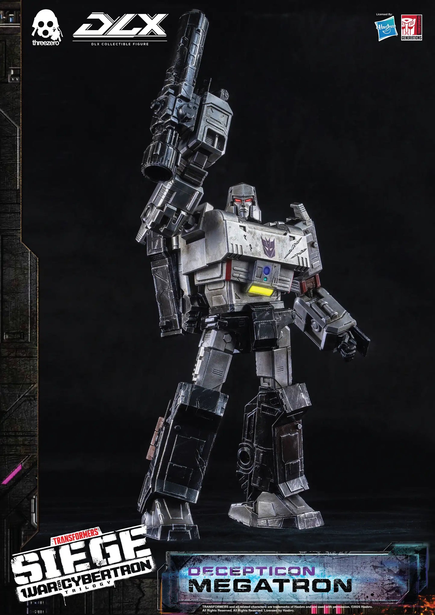 Threezero DLX Transformers Siege War for Cybertron - Megatron
