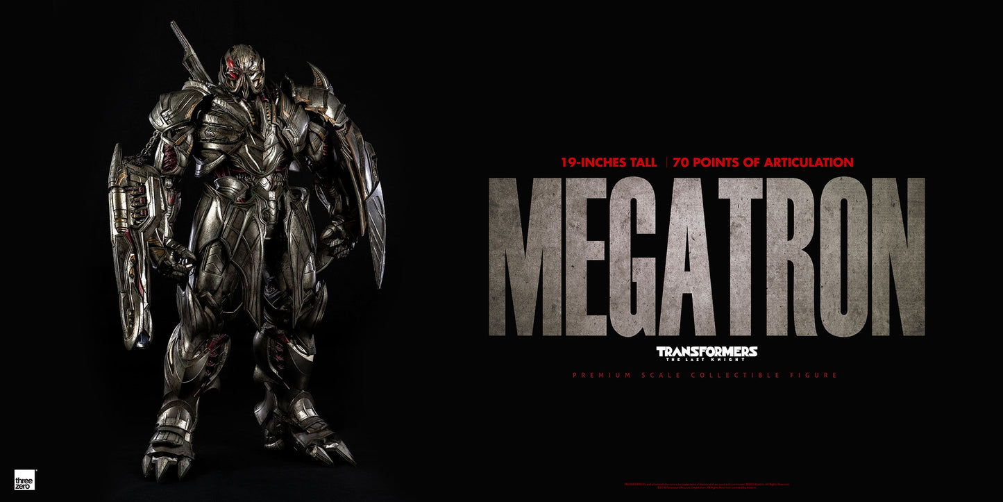 ThreeZero Premium Scale Transformers The Last Knight - Megatron (Deluxe Edition)