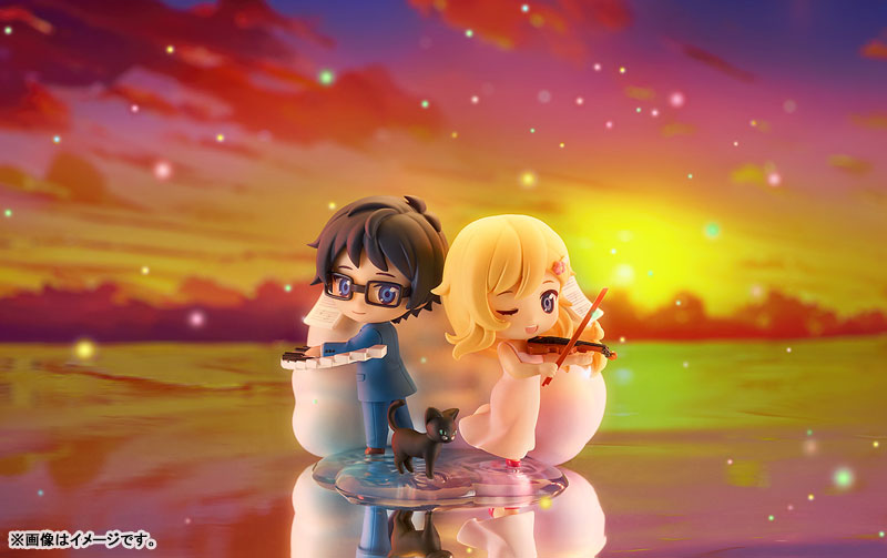 Qset+ Your Lie in April - Kaori Miyazono & Kosei Arima