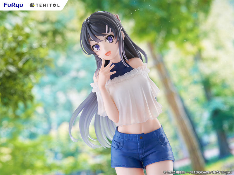 FuRyu Tenitol Tall Rascal Does Not Dream of Bunny Girl Senpai - Mai Sakurajima