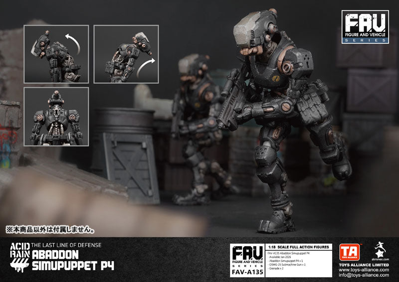 Acid Rain FAV-A135 Abaddon Simupuppet P4