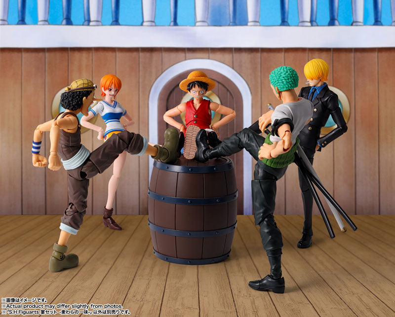 SH Figuarts One Piece Party Set The Straw Hat Crew