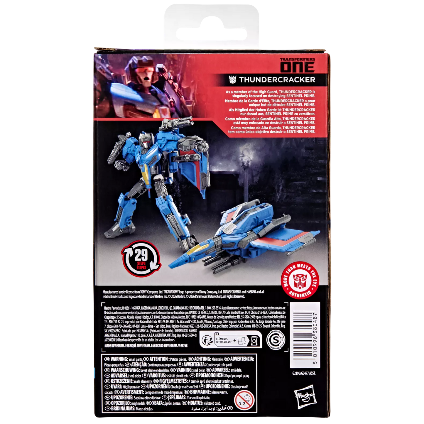 Hasbro Studio Series Transformers One Thundercracker