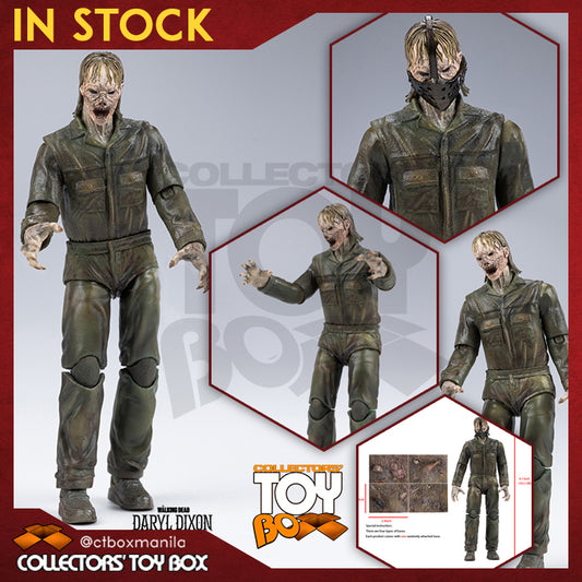 Hiya Toys 1/18 The Walking Dead Dark Eyes Walker