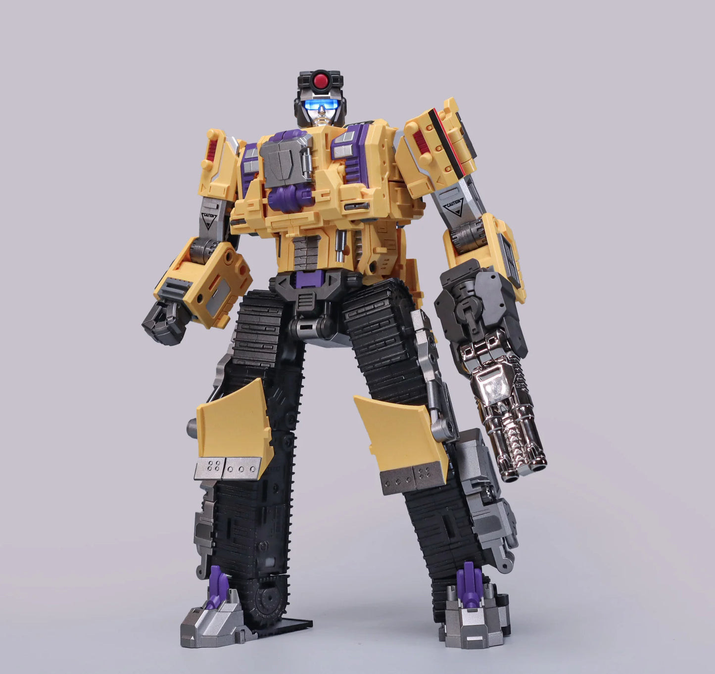 Mecha Invation GLA-01 Titan of Creation Devastator Yellow Edition Set