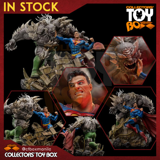 Iron Studios BDS Art Scale 1/10 DC Comics - Superman Vs Doomsday (10 Years Exclusive)