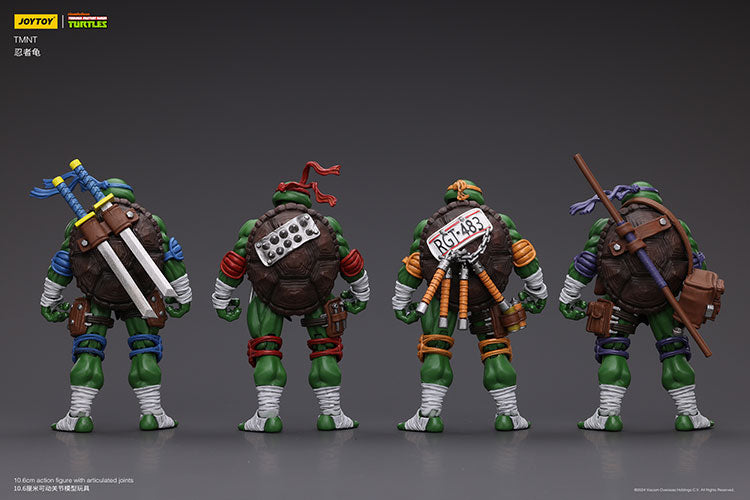 Joytoy 1/18 Teenage Mutant Ninja Turtles Set