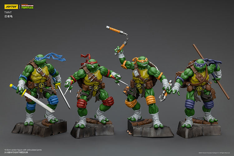 Joytoy 1/18 Teenage Mutant Ninja Turtles Set