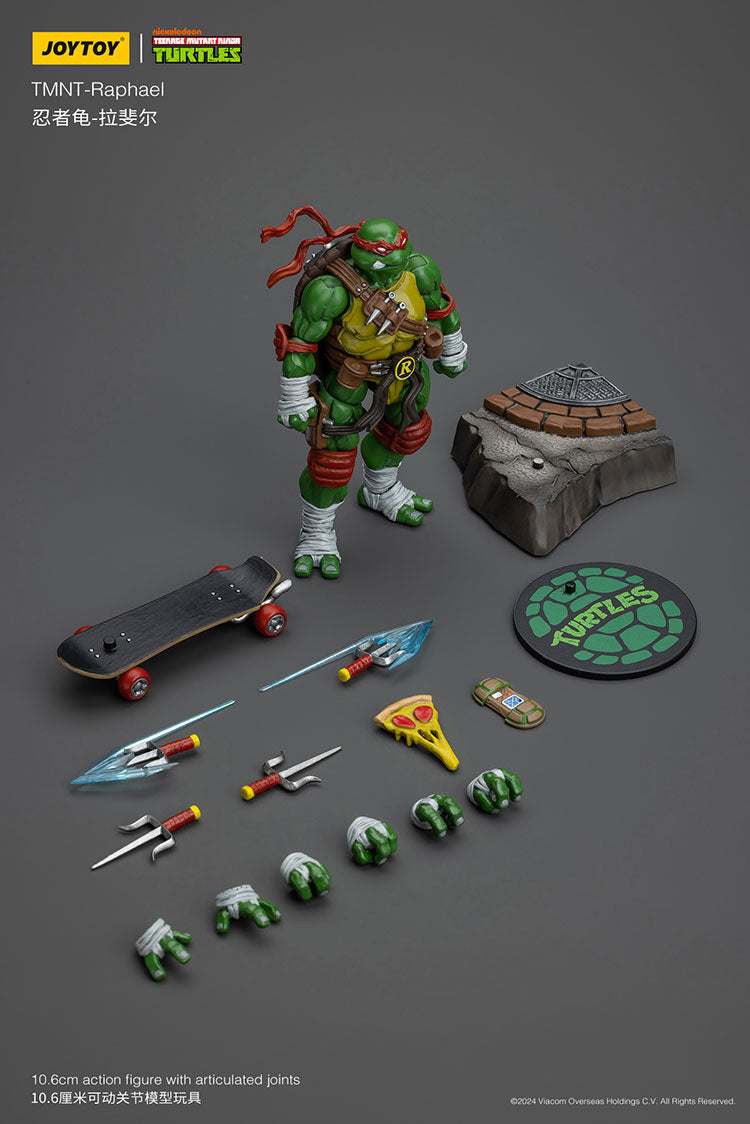 Joytoy 1/18 Teenage Mutant Ninja Turtles Set
