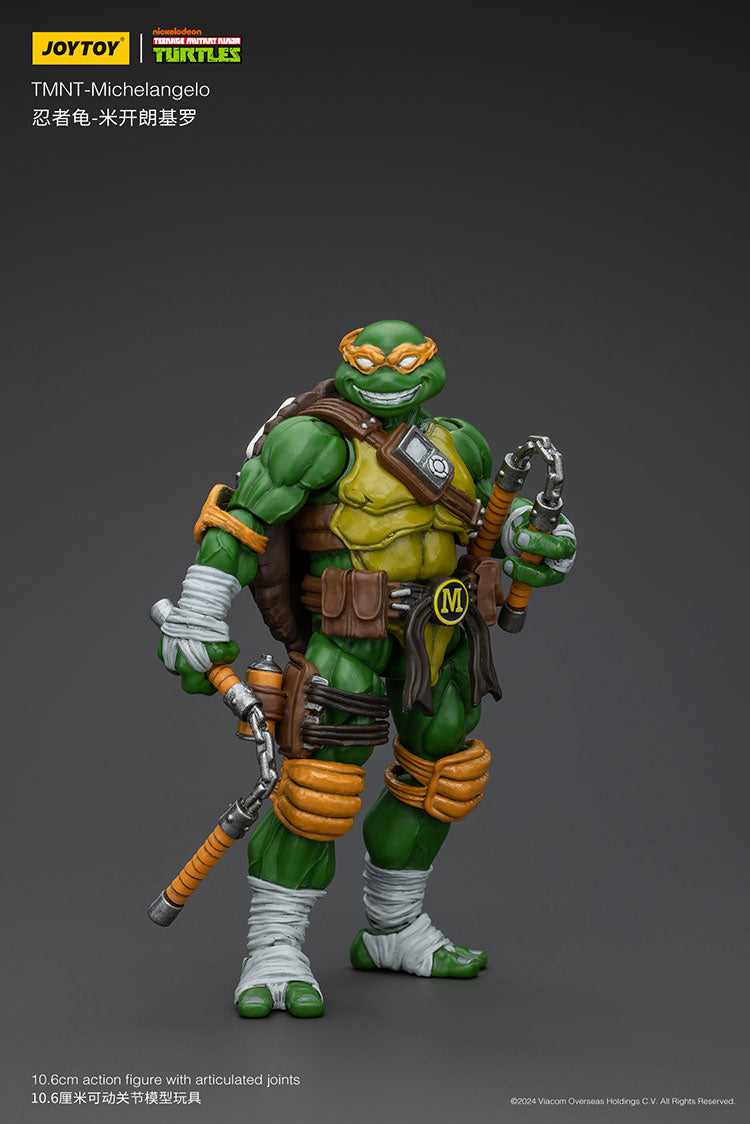 Joytoy 1/18 Teenage Mutant Ninja Turtles Set
