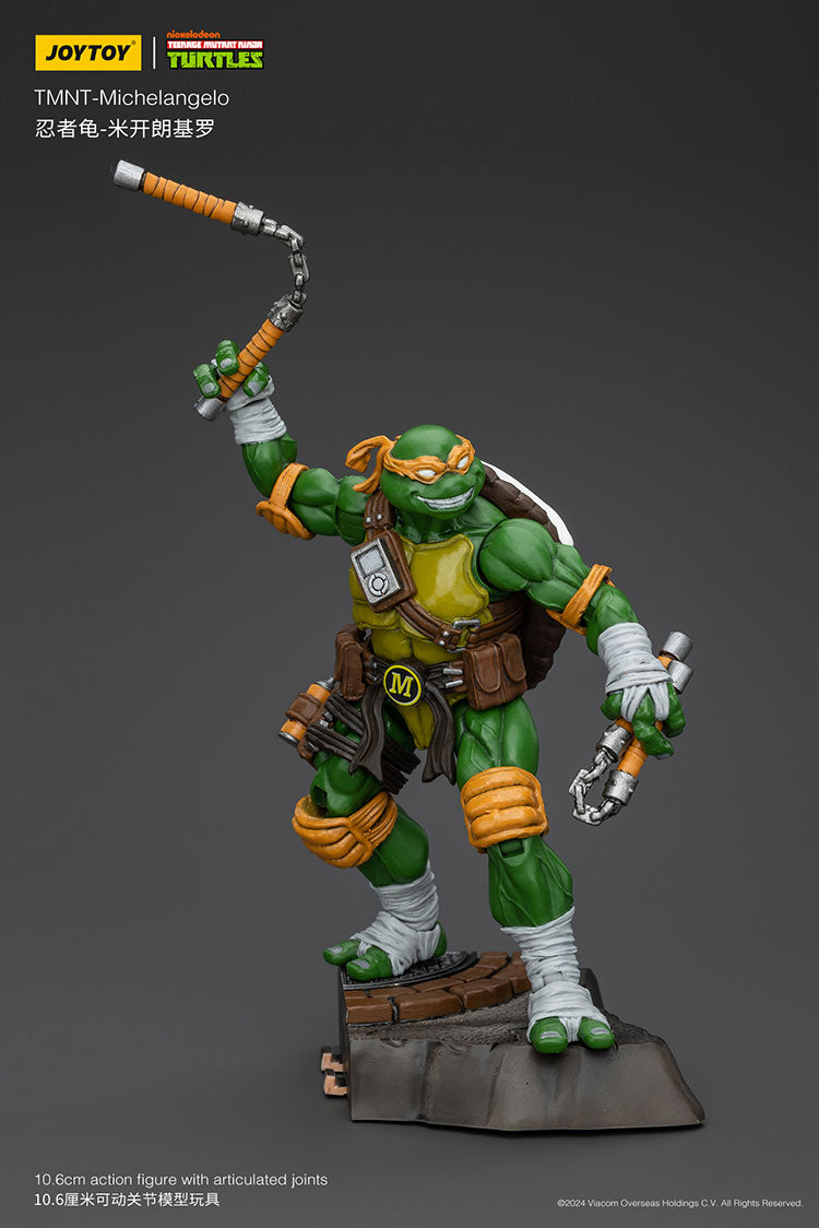 Joytoy 1/18 Teenage Mutant Ninja Turtles Set