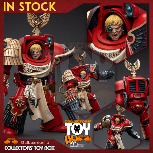 Joytoy 1/18 Warhammer 40K Blood Angels Assault Terminators Sergeant Santoro