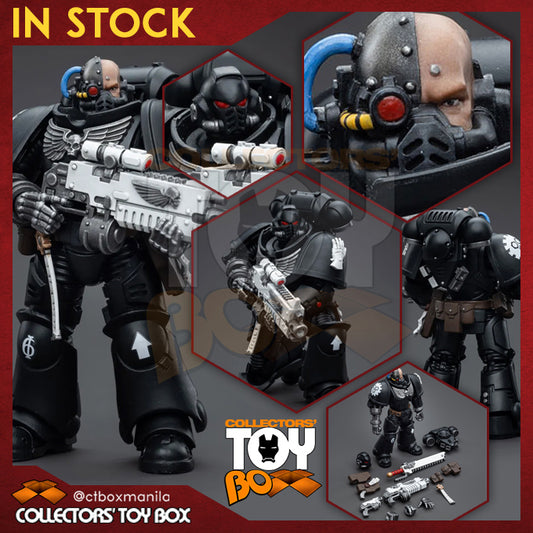 Joytoy 1/18 Warhammer 40K Iron Hands Intercessors Brother Gravak