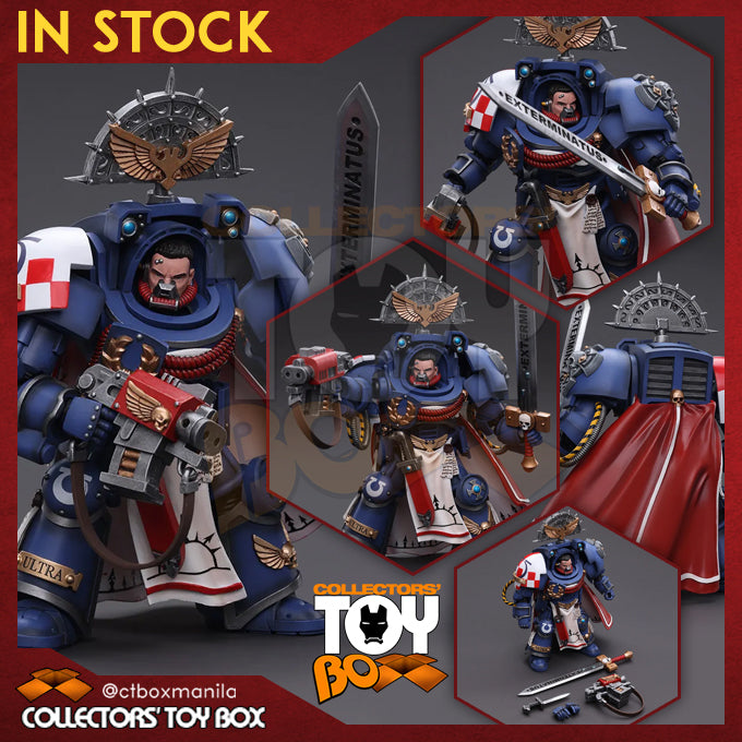 JoyToy Warhammer 40k 1/18 Scale Action Figure Ultramarines Captain In Terminator Armour JoyToy Warhammer 40k 1/18 Scale Action Figure Ultramarines Captain In Terminator Armour