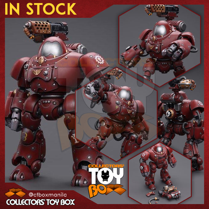 Joytoy 1/18 Warhammer 40k Adeptus Mechanicus Kastelan Robot with Incendine Combustor
