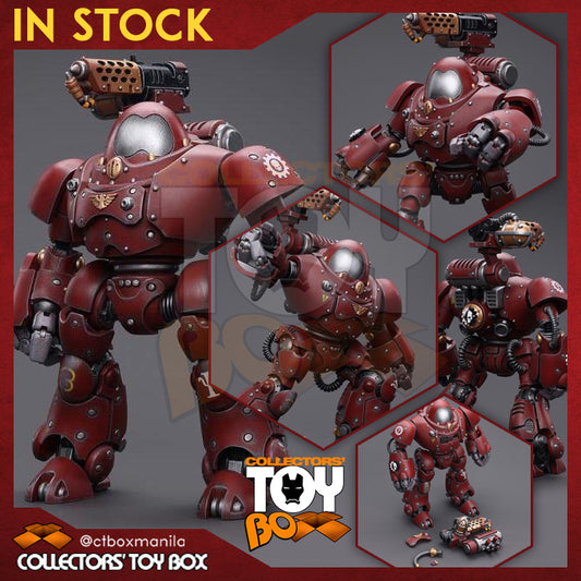 Joytoy 1/18 Warhammer 40k Adeptus Mechanicus Kastelan Robot with Incendine Combustor