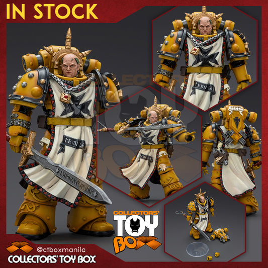 Joytoy 1/18 Warhammer 40k Imperial Fists - Sigismund First Captain of the Imperial Fists