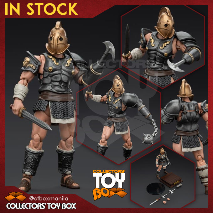 Joytoy 1/18 Strife Roman Gladiator - Secutor Gladiator Collectors Toy Box Joytoy 1/18 Strife Roman Gladiator - Secutor Gladiator Collectors Toy Box