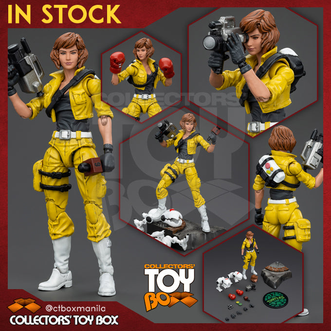 Joytoy 1/18 Teenage Mutant Ninja Turtles - April O'Neil