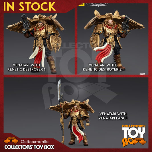Joytoy 1/18 Warhammer The Horus Heresy Legio Custodes Custodian Venetari Squad - Venetari