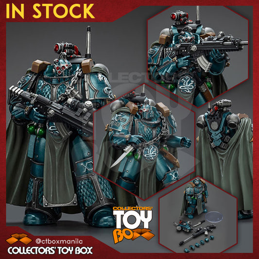 Joytoy 1/18 Warhammer The Horus Heresy Alpha Legion - Exodus 'The One who is Many’ With Sniper Rifle And Power Dagger