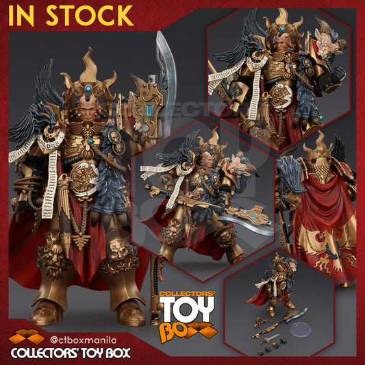 Joytoy 1/18 Warhammer The Horus Heresy Legio Custodes Constantin Valdor, Captain-General of the Legio Custodes